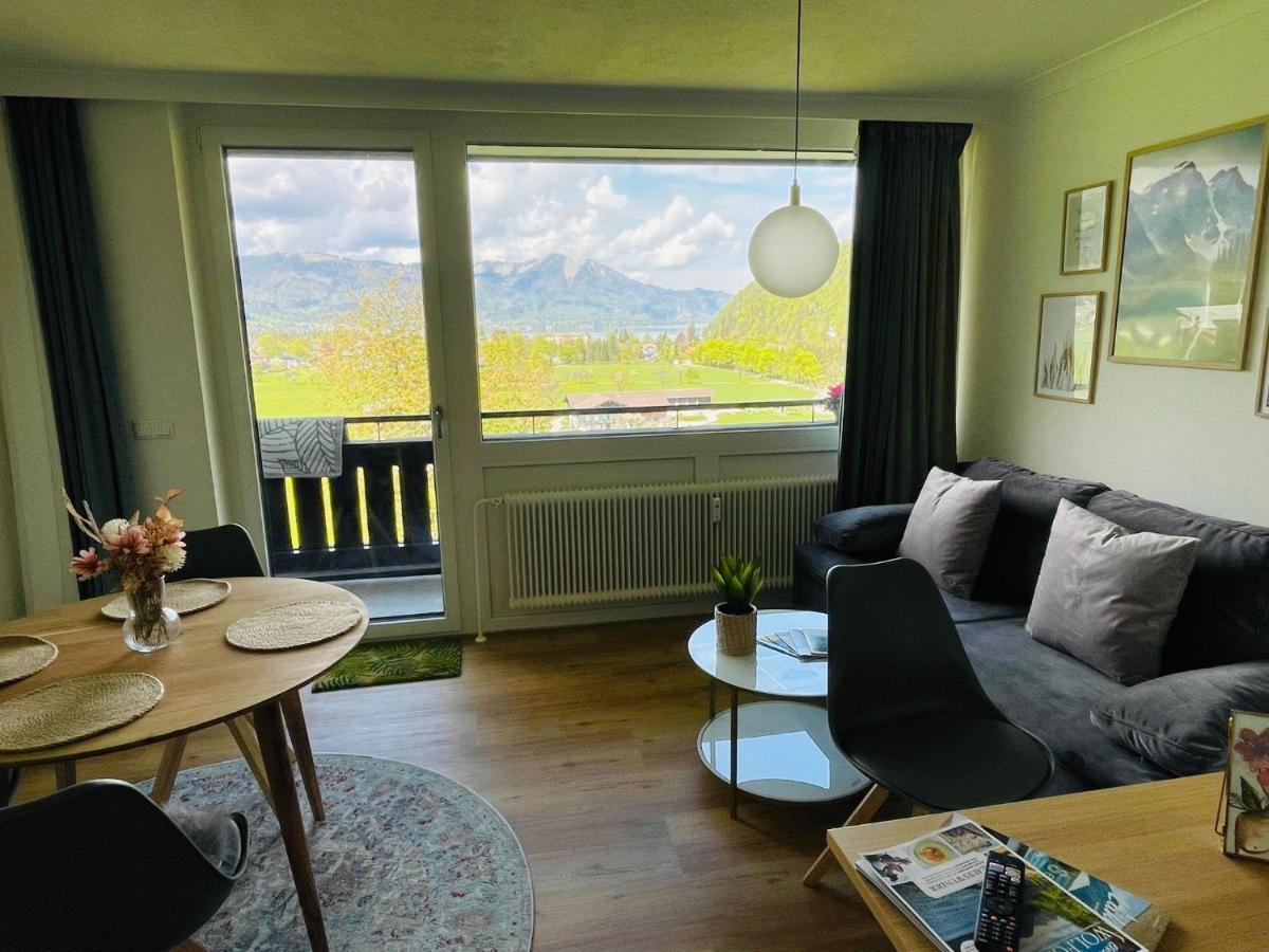 Wolfgangsee Seeblickplatzl 220 - Mit Tollem Seeblick! Strobl Exterior foto